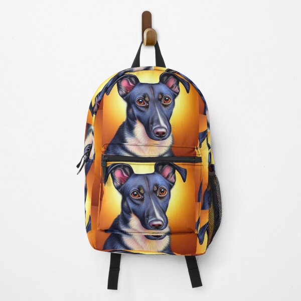 Item preview, Beautiful Dog Oil Painting with flowers in background designed and sold by ManifestoDesign.