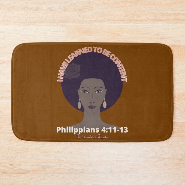 Item preview, I Have Learned to be Content KJV - Brown designed and sold by TheReporter1.