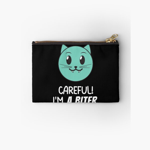 Item preview, Careful! I'm a Biter! Cute Kitty Kitten Sharp Teeth designed and sold by hiunlimit.