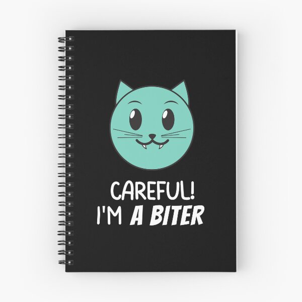 Item preview, Careful! I'm a Biter! Cute Kitty Kitten Sharp Teeth designed and sold by hiunlimit.