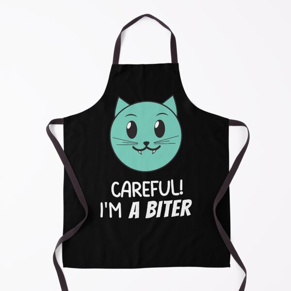 Item preview, Careful! I'm a Biter! Cute Kitty Kitten Sharp Teeth designed and sold by hiunlimit.