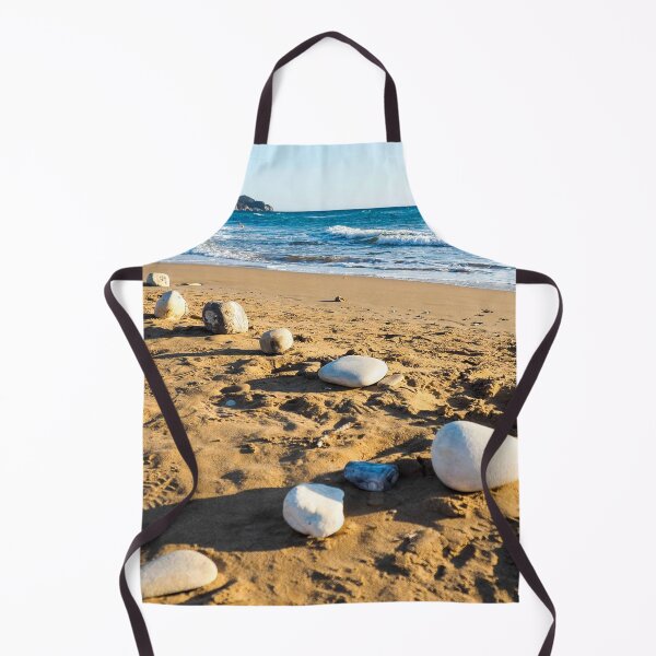 Item preview, Pebbles on the Beach Arillas Corfu Island Greece designed and sold by nickbrayimages.
