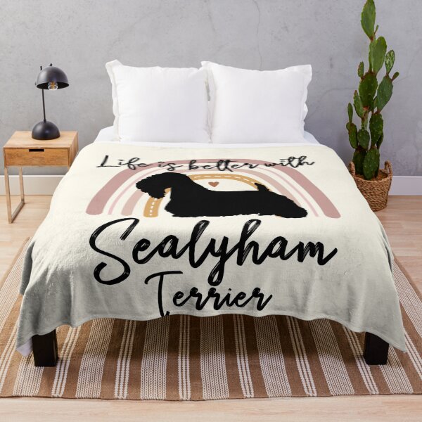 Item preview, Sealyham Terrier Dog Rainbow Aesthetic Boho designed and sold by rafaeltto.
