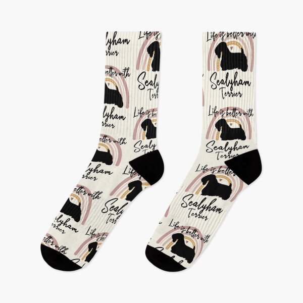 Item preview, Sealyham Terrier Dog Rainbow Aesthetic Boho designed and sold by rafaeltto.