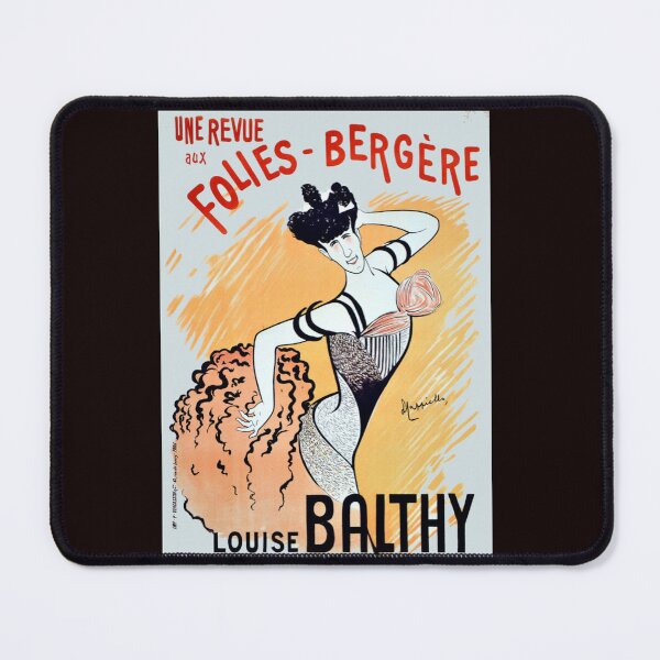 Item preview, FOLIES BERGERE : Vintage Louise Balthy Dance Revue Print designed and sold by posterbobs.