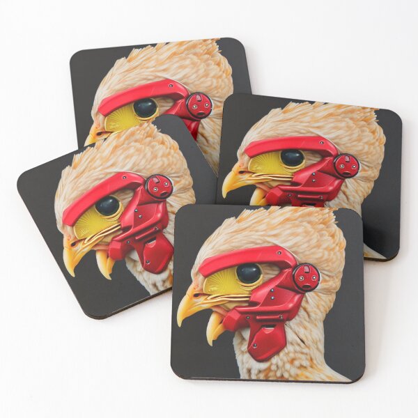 Item preview, Cyborg Chicken Portrait 01 designed and sold by Arc1.