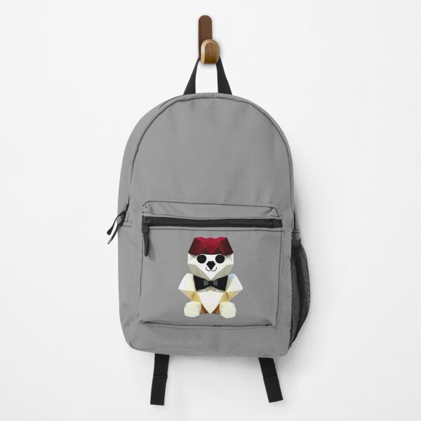 Item preview, White Teddy Bear With Black Bow Tie and Red Cap designed and sold by PolygonXYZ.
