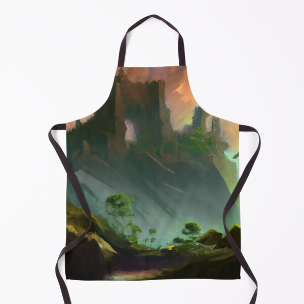 Item preview, A castle on top of a mountain designed and sold by aryan-gallery.