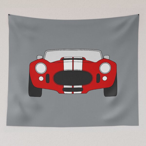 Item preview, AC Cobra 427 Shelby Cobra red and white color designed and sold by EdimDesign.