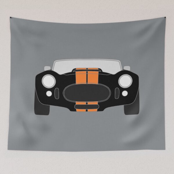Item preview, AC Cobra 427 Shelby Cobra black and orange color designed and sold by EdimDesign.