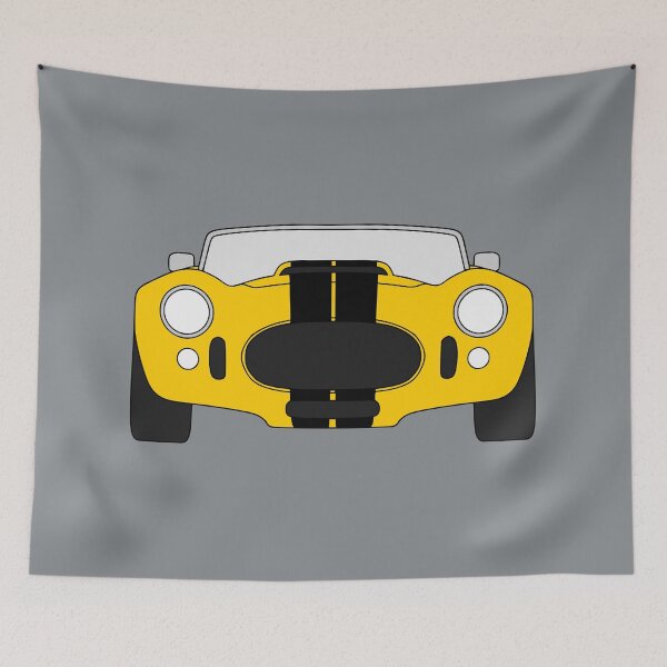 Item preview, AC Cobra 427 Shelby Cobra yellow and black color designed and sold by EdimDesign.