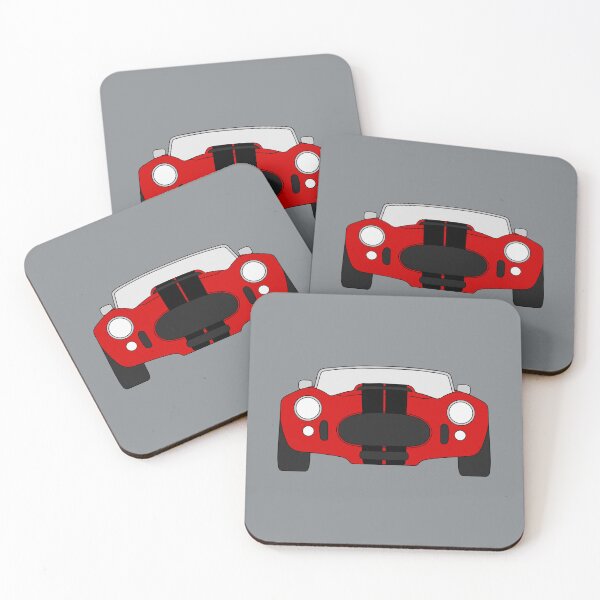 Item preview, AC Cobra 427 Shelby Cobra red and black color designed and sold by EdimDesign.