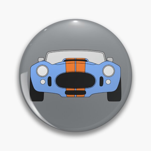 Item preview, AC Cobra 427 Shelby Cobra blue and orange color designed and sold by EdimDesign.