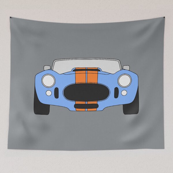 Item preview, AC Cobra 427 Shelby Cobra blue and orange color designed and sold by EdimDesign.