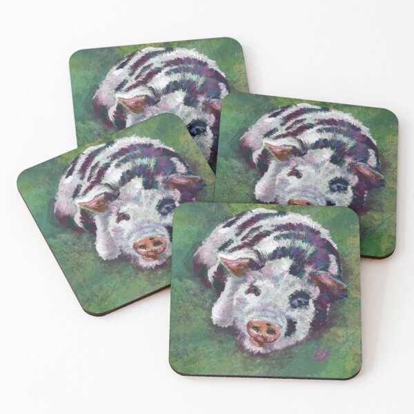 Item preview, Lounging Pig designed and sold by LorinNelson.