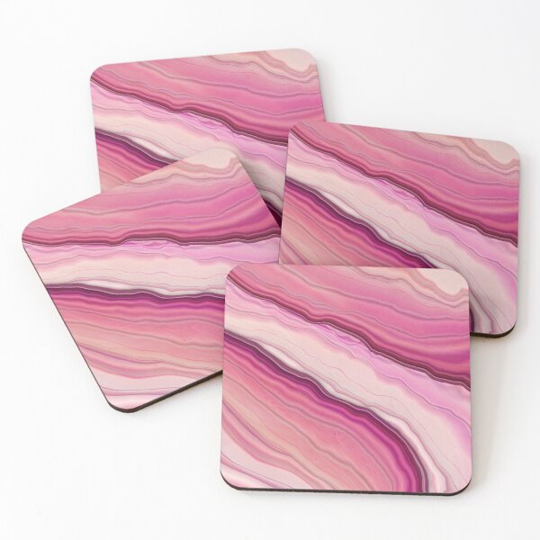 Item preview, Amaranth Pink and Desert Sand Marble Digital art designed and sold by k9printart.