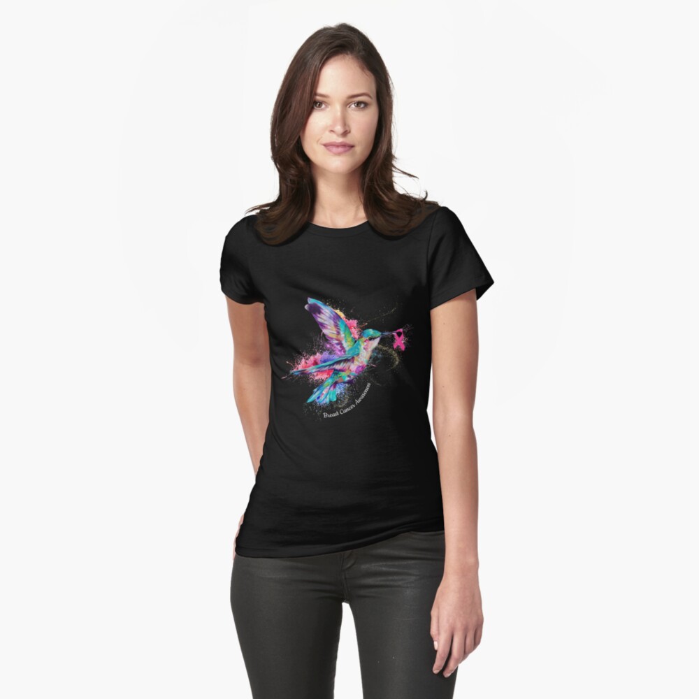 Hummingbird Holding Ribbon Rheumatoid Arthritis Awareness Shirt - TeeUni