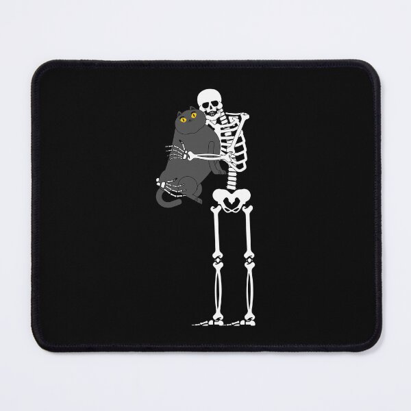Item preview, Funny skeleton with a cat designed and sold by uni.