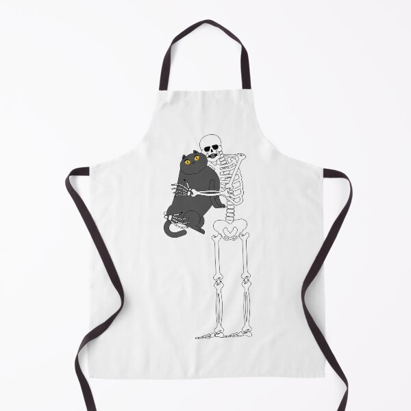 Item preview, Funny skeleton with a cat designed and sold by uni.