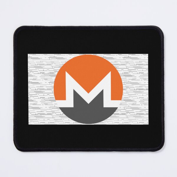 Item preview, Monero XMR Crypto Altcoin - Geometric Line Pattern Minimalist Design designed and sold by CryptoMoods.