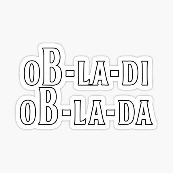 Item preview, Ob-la-di Ob-la-da designed and sold by lelikvee.