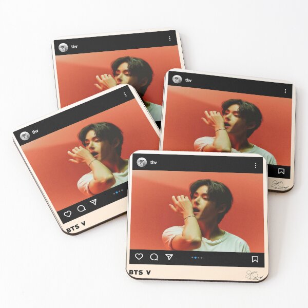 Item preview, Thv (BTS Taehyung) Instagram Post designed and sold by myusic.