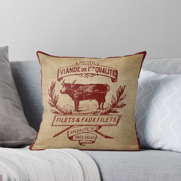 Item preview, French Burlap Meat Filets Advertisement designed and sold by Marcee Duggar.