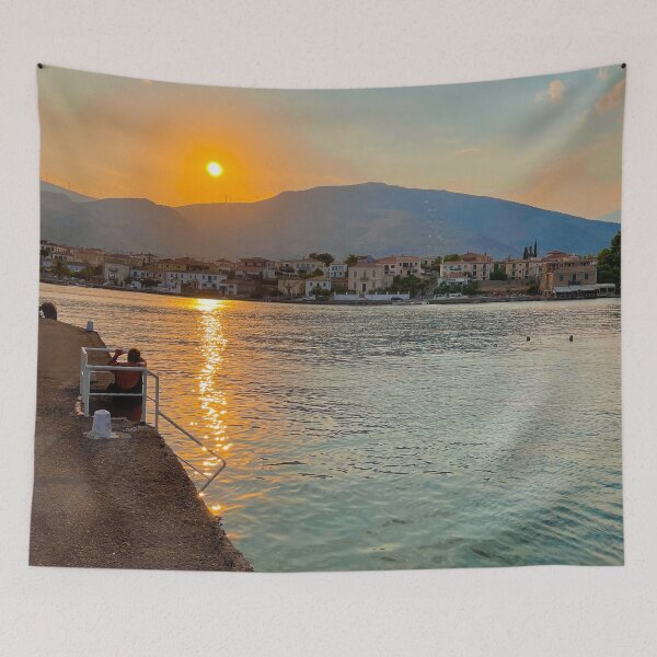 Item preview, Beautiful and Peaceful Sunset, Greece #1 designed and sold by Ocera-Photo.