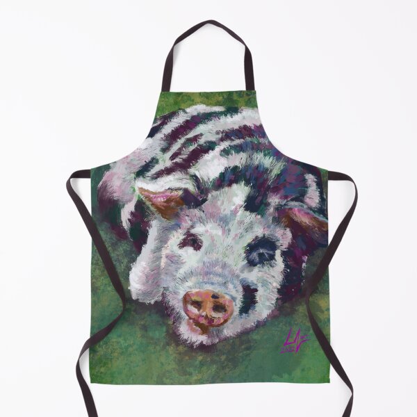Item preview, Lounging Pig designed and sold by LorinNelson.