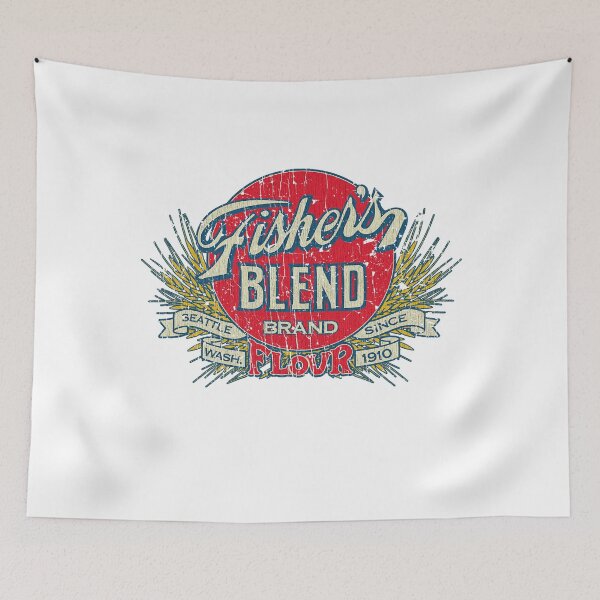 Item preview, Baker Fishers Blend Flour 1910  designed and sold by GustaSchutte.