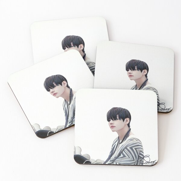 Item preview, BTS V (Taehyung) Potrait Vector designed and sold by myusic.