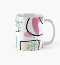 Retro- Bumerang auf Weiß Tasse (Standard)