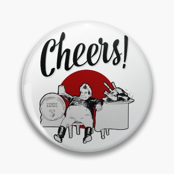 Item preview, Cheers!!! thanksgiving vintage comic dude! black - let the party begin! designed and sold by OptLuv.