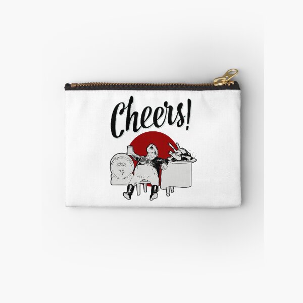 Item preview, Cheers!!! thanksgiving vintage comic dude! black - let the party begin! designed and sold by OptLuv.