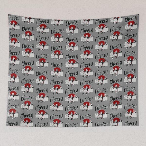 Item preview, Cheers!!! thanksgiving vintage comic dude! black - let the party begin! designed and sold by OptLuv.