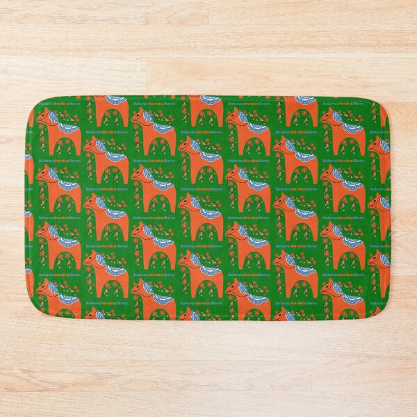 Item preview, Sverige Dala Dalarna Sweden Orange Horse designed and sold by Naomy-Designs.