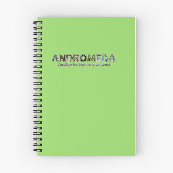 Item preview, Andromeda Motto and URL - Shirts designed and sold by RickSchoen.