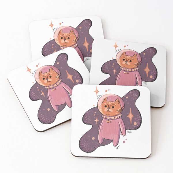 Item preview, Space Cat - Chat de l'espace designed and sold by anaellelaurent.