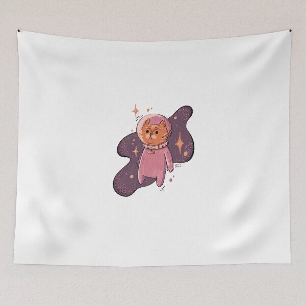 Item preview, Space Cat - Chat de l'espace designed and sold by anaellelaurent.