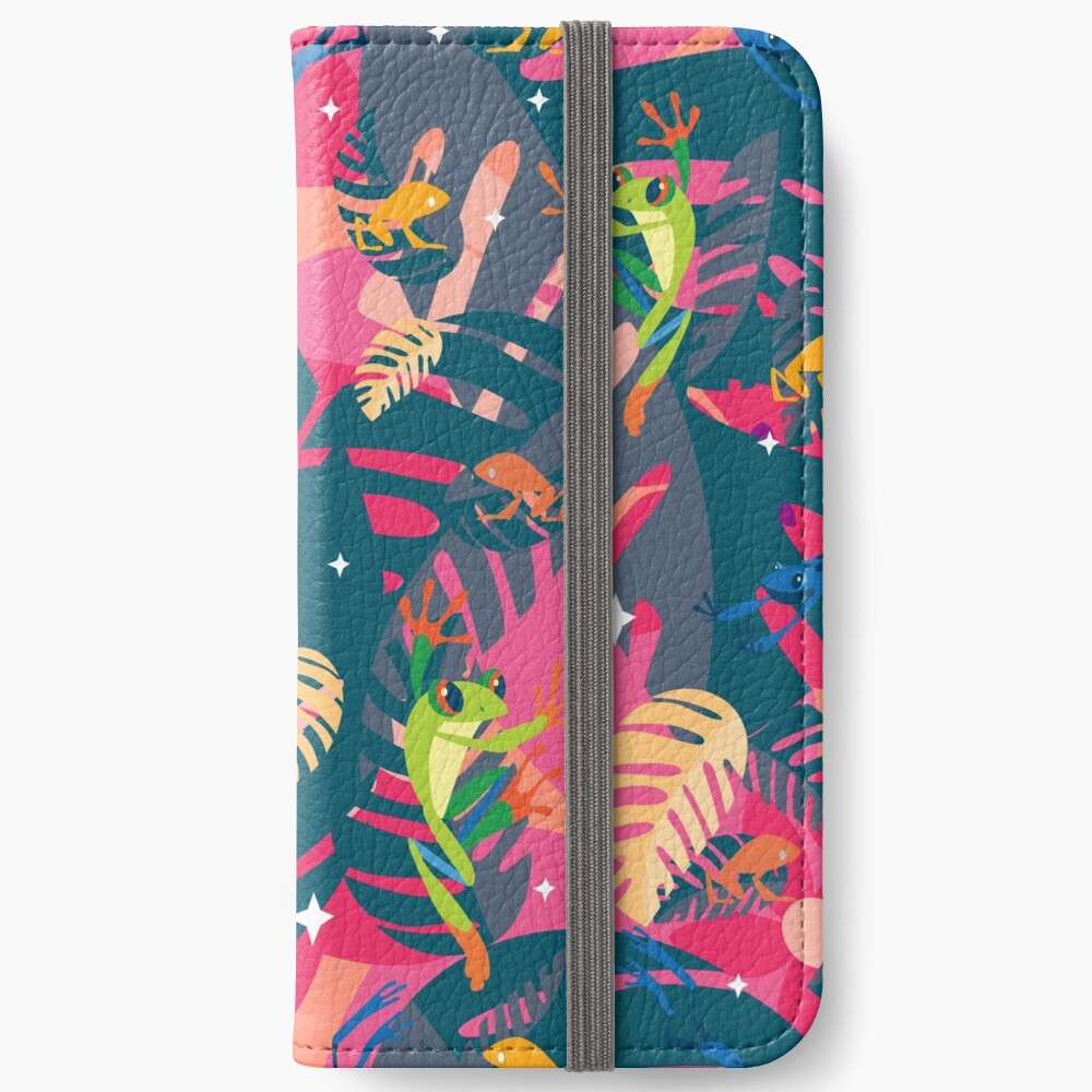 Twilight Frogs iPhone Wallet