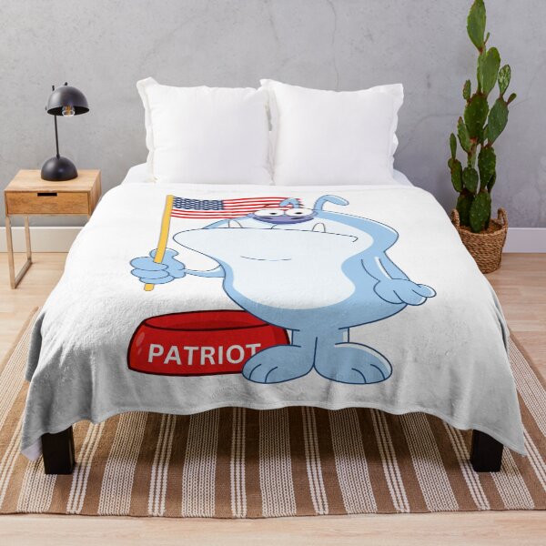 Item preview, Patriot Dog with American Flag designed and sold by AMERICANCHEEZ.