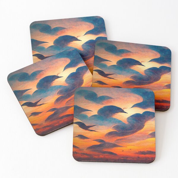 Item preview, Dreams of birds at Sunset  designed and sold by RileyKyler.