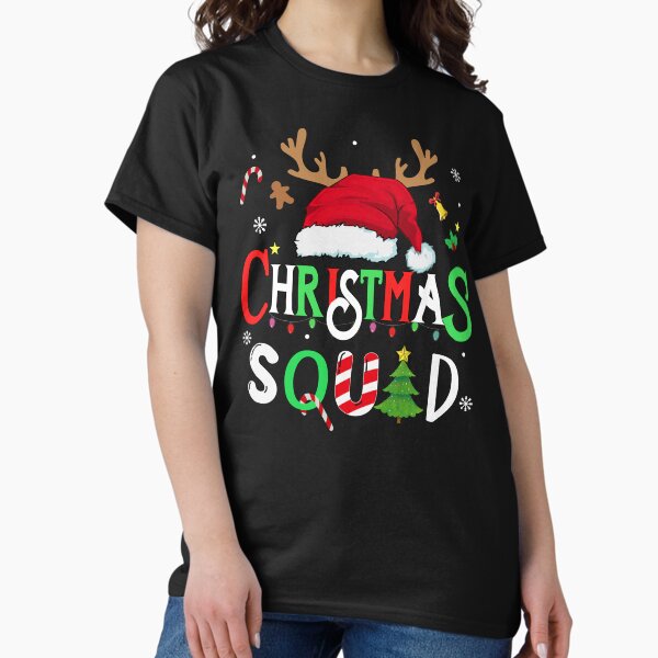 Item preview, Familien-Weihnachts-Kader-Shirt 2023, passendes Weihnachts-Pyjama-Santa-Rentier-Team-Shirt designed and sold by ZAIN JAMAL.
