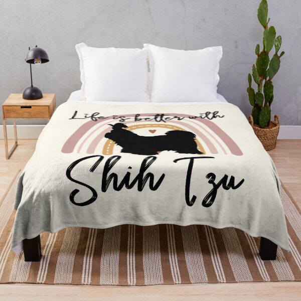 Item preview, Shih Tzu Dog Rainbow Aesthetic Boho designed and sold by rafaeltto.