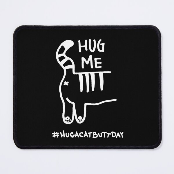 Item preview, Hug A Cat Butt Day (White) designed and sold by NovemberDekkers.