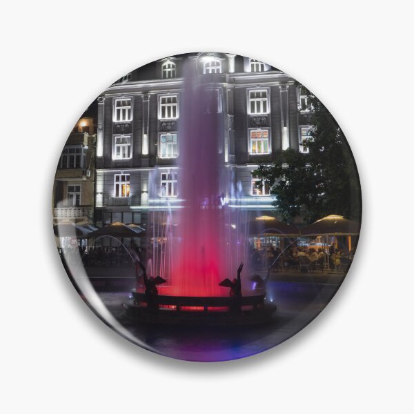 Item preview, Jewel Toned Pelican Fountain - Ruby Reds Amethyst Purples and Sapphire Blues designed and sold by Georgia Mizuleva.
