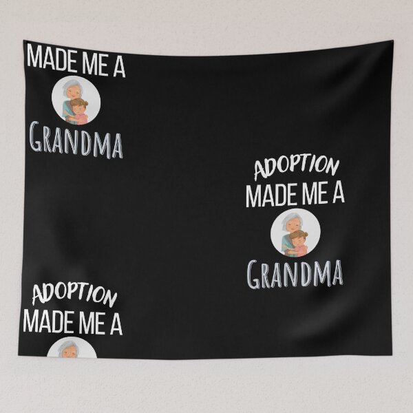 Item preview, Adoption Made Me A Grandma Classic T-Shirt: Family Adoption Tshirt, Cute Adoption T-Shirt,  Adoption Tee Design, Adoption Gift, Foster to Adopt, Adoption Day, Gift Idea designed and sold by StoreSB.