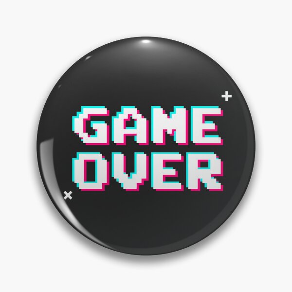 Item preview, Game Over Pixel designed and sold by 4You4U.