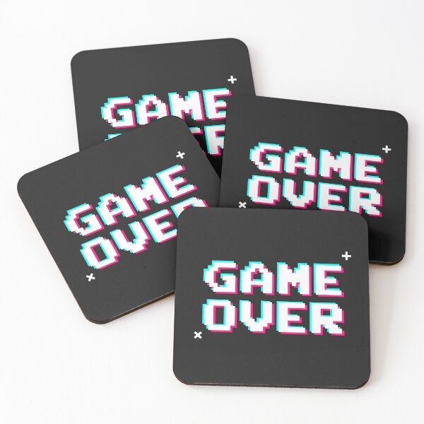 Item preview, Game Over Pixel designed and sold by 4You4U.