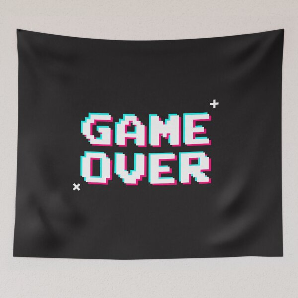 Item preview, Game Over Pixel designed and sold by 4You4U.